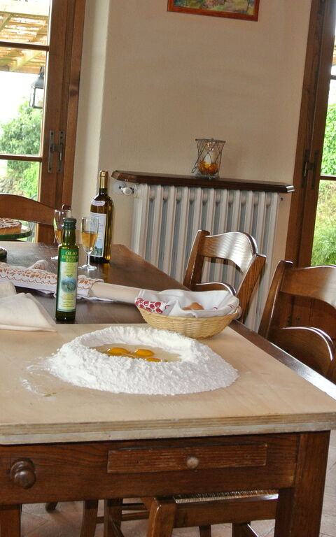 Casale Della Torre: Lunchroom, Woonkamer