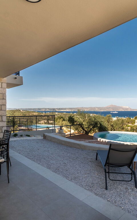 Villa Lavidona: Balkon / terras / patio, Buitenkanten, Buitenshuis, zwembad