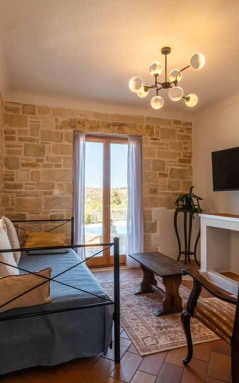 Villa Lavidona: Woonkamer