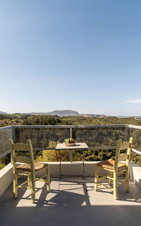 Villa Falcos: Balkon / terras / patio, Buitenkanten, Buitenshuis, Keer bekeken