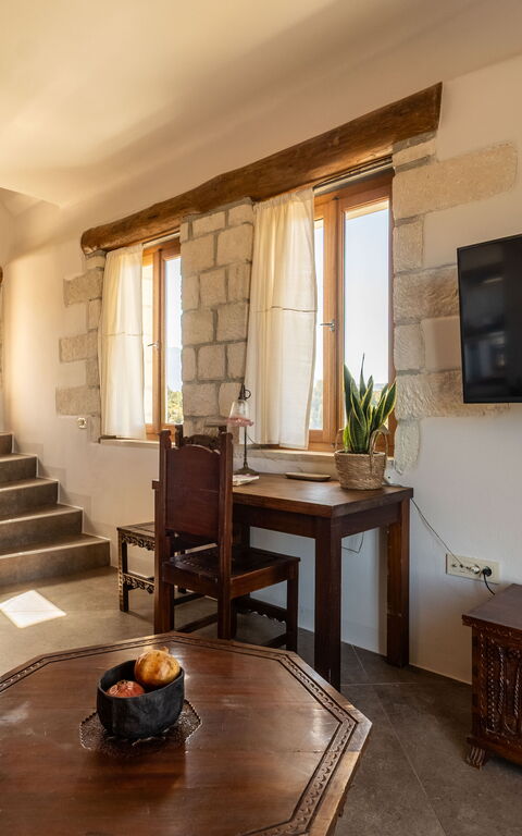 Villa Falcos: Woonkamer