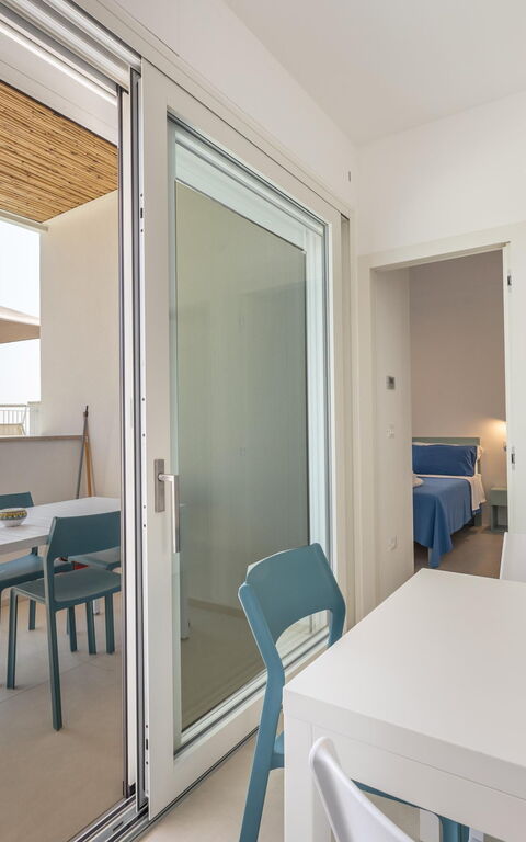 Marinaia Gran Vista Mare: Keuken, Lunchroom, Woonkamer