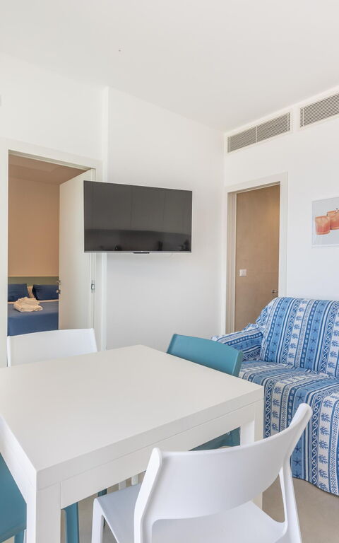 Marinaia Gran Vista Mare: Keuken, Lunchroom, Woonkamer