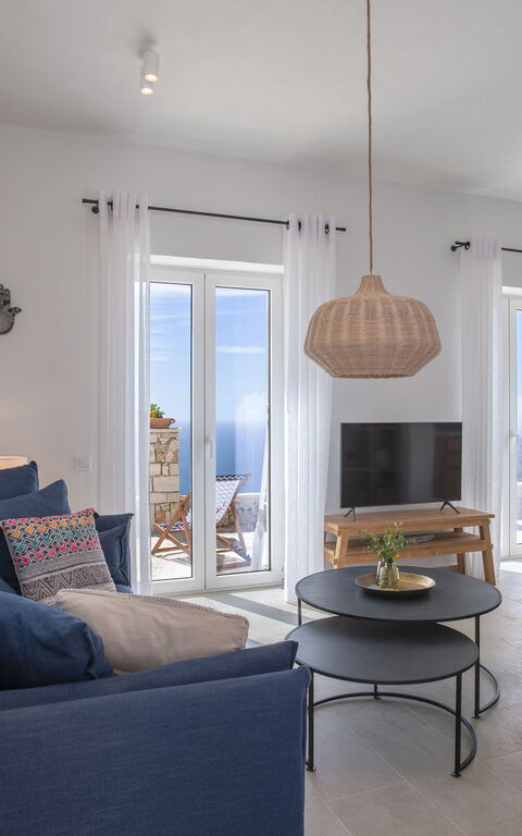 Villa Thea Mare Maistro: Woonkamer