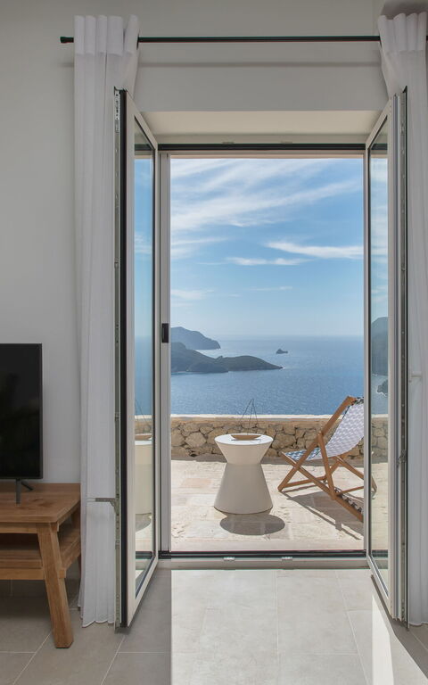 Villa Thea Mare Maistro: Balkon / terras / patio, slaapkamer