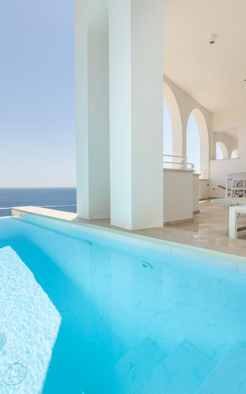 Marinaia Archi: Balkon / terras / patio, Buitenkanten, Buitenshuis, Keer bekeken, zwembad