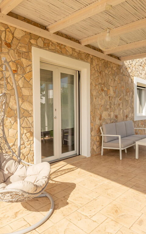 Villa Palibella: Balkon / terras / patio, Buitenkanten, Buitenshuis