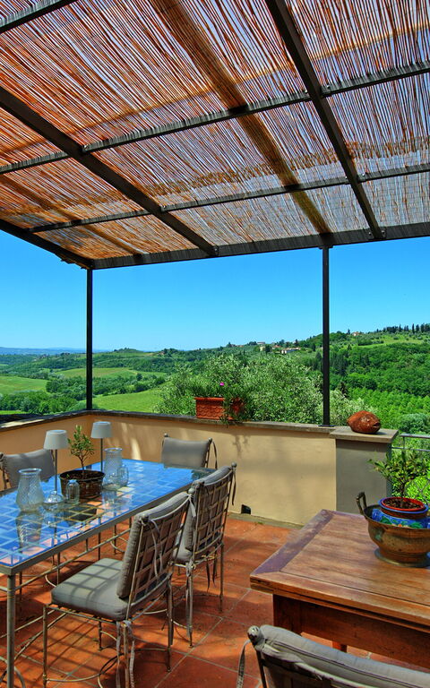 Villa Casciani: Balkon / terras / patio