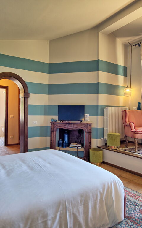 Villa Casciani: slaapkamer