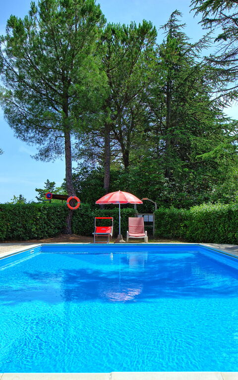 Leccino: Buitenshuis, Tuin, zwembad