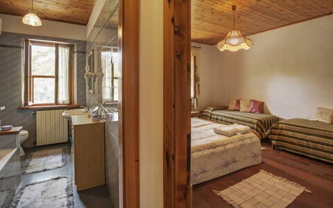 Accommodatie Leccino 1: Badkamer, slaapkamer