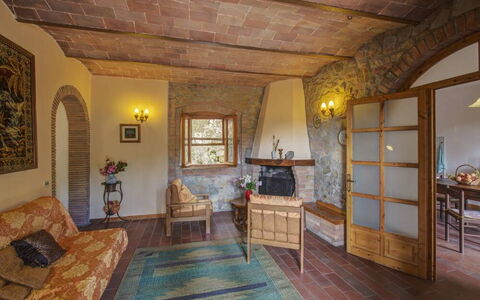 Accommodatie Leccino 2: Woonkamer