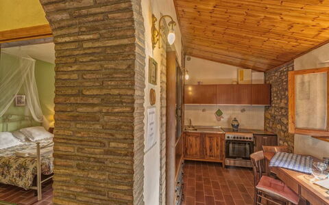 Accommodatie Leccino 3: Keuken, Lunchroom