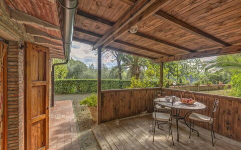 Accommodatie Leccino 3: Balkon / terras / patio