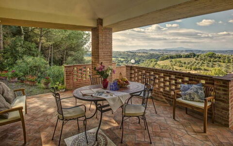 Accommodatie Leccino 5: Balkon / terras / patio