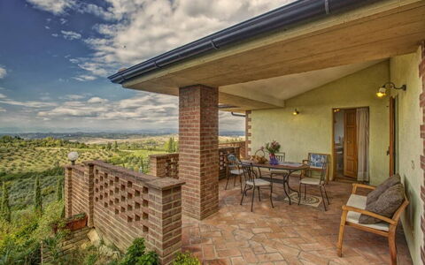 Accommodatie Leccino 5: Balkon / terras / patio