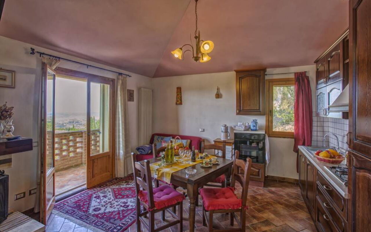 Accommodatie Leccino 5: Keuken, Lunchroom