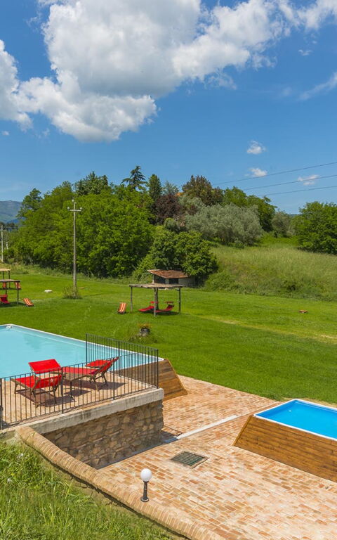 Le Fornaci: Buitenkanten, Buitenshuis, Keer bekeken, Tuin, zwembad