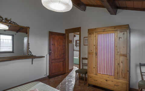 Accommodatie Mattacchione: slaapkamer