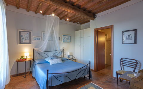 Accommodatie La Maria e Cecco: slaapkamer