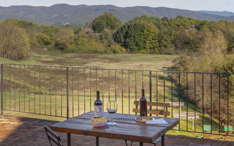 Accommodatie La Maria e Cecco: Balkon / terras / patio