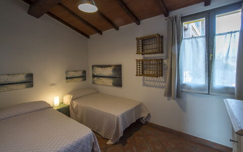 Accommodatie Giambardino: slaapkamer