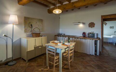 Accommodatie Lollo: Keuken, Lunchroom