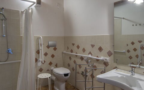 Accommodatie Lollo: Badkamer