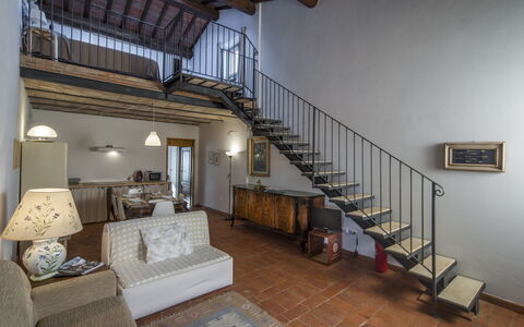 Accommodatie Nanni: Woonkamer