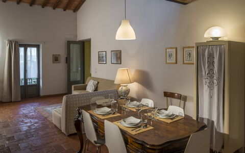 Accommodatie Nanni: Lunchroom, Woonkamer