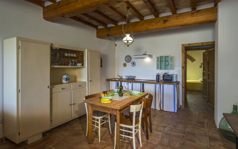 Accommodatie Roggiola: Keuken, Lunchroom