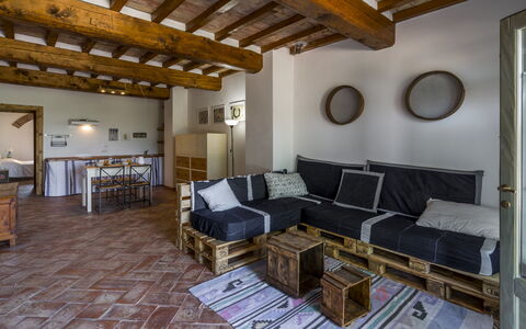 Accommodatie Tito: Woonkamer