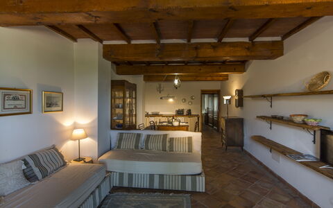 Accommodatie Zi Toni: Woonkamer