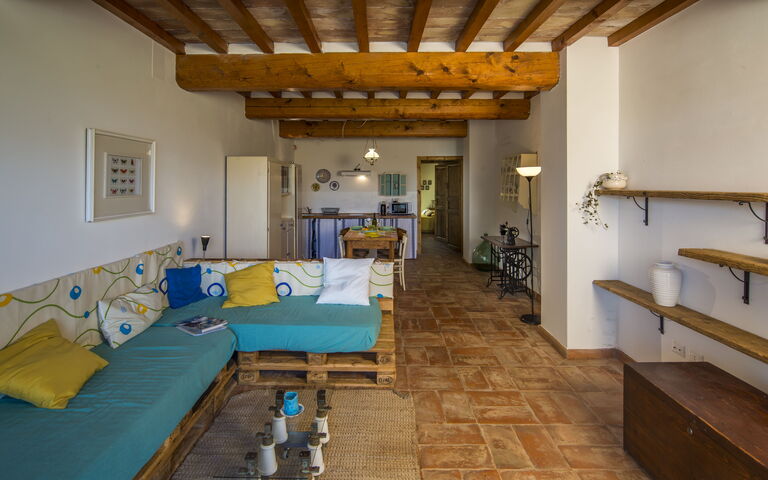 Accommodatie Roggiola: Woonkamer