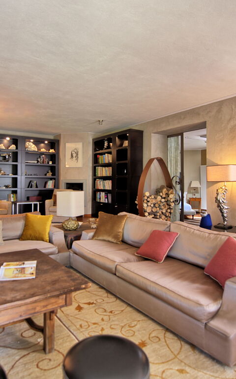 Villa Barbarella: Woonkamer