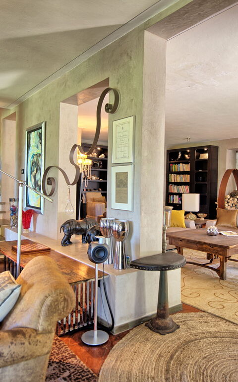 Villa Barbarella: Woonkamer