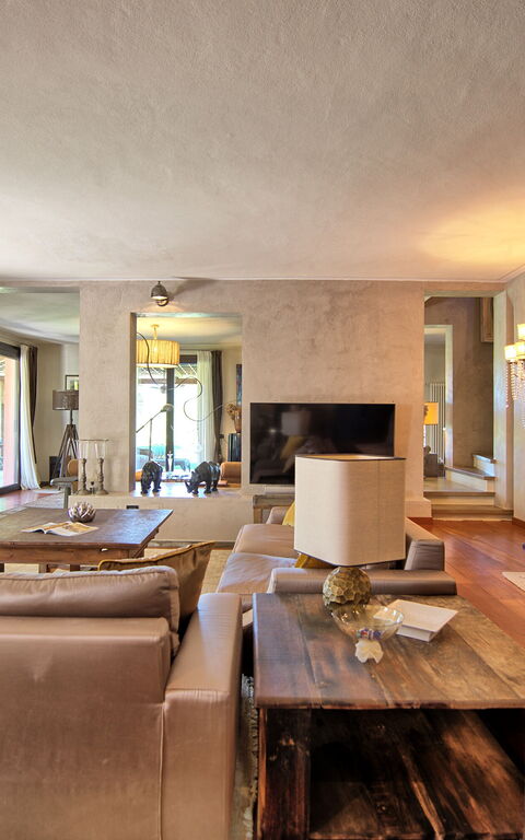 Villa Barbarella: Woonkamer