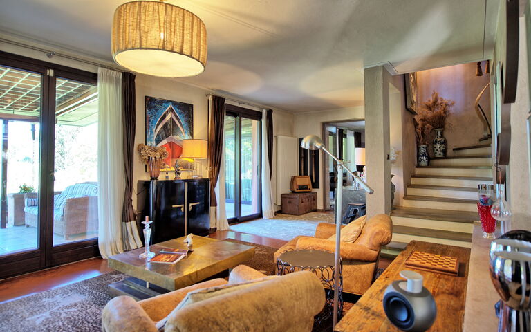 Villa Barbarella: Woonkamer