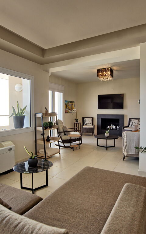 Villa Endless View: Woonkamer