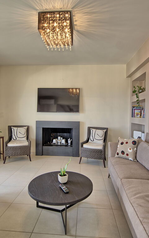 Villa Endless View: Woonkamer