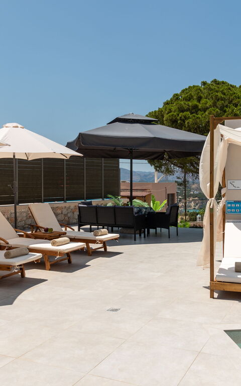 Villa Paul: Balkon / terras / patio, Buitenkanten, Buitenshuis