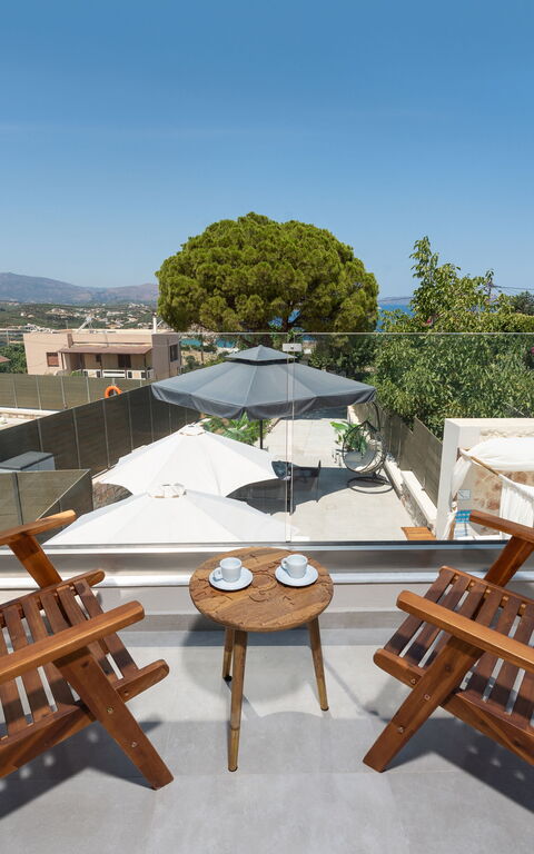 Villa Paul: Balkon / terras / patio, Buitenkanten, Buitenshuis