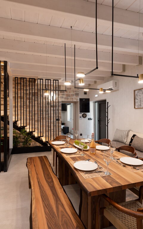 Villa Paul: Keuken, Woonkamer