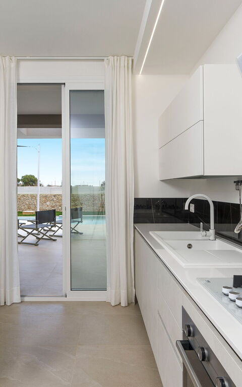 Villa Paradisus: Keuken, Lunchroom