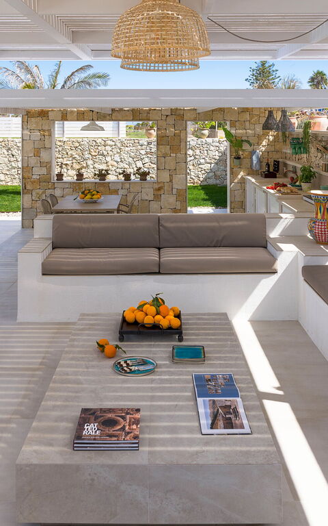 Villa Paradisus: Balkon / terras / patio, Buitenkanten, Buitenshuis