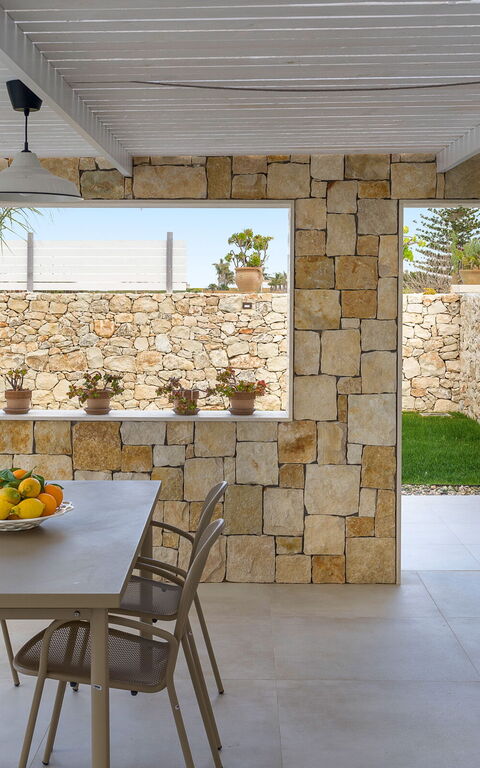 Villa Paradisus: Balkon / terras / patio, Buitenkanten, Buitenshuis