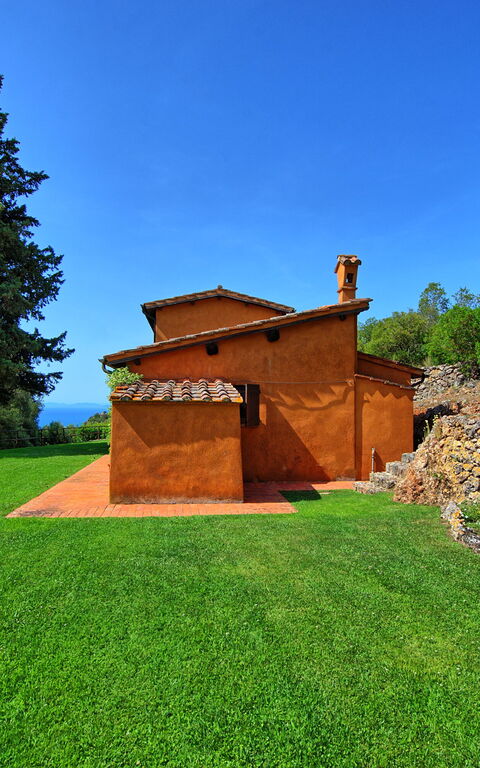 Casale Argentario: Buitenshuis, Tuin