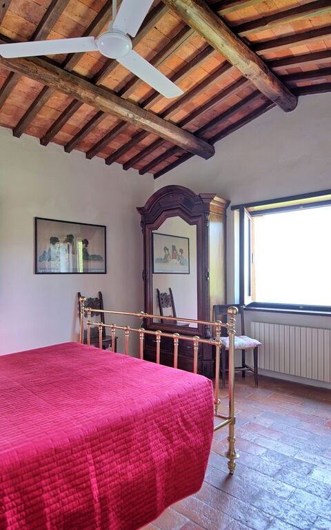 Casale Argentario: slaapkamer
