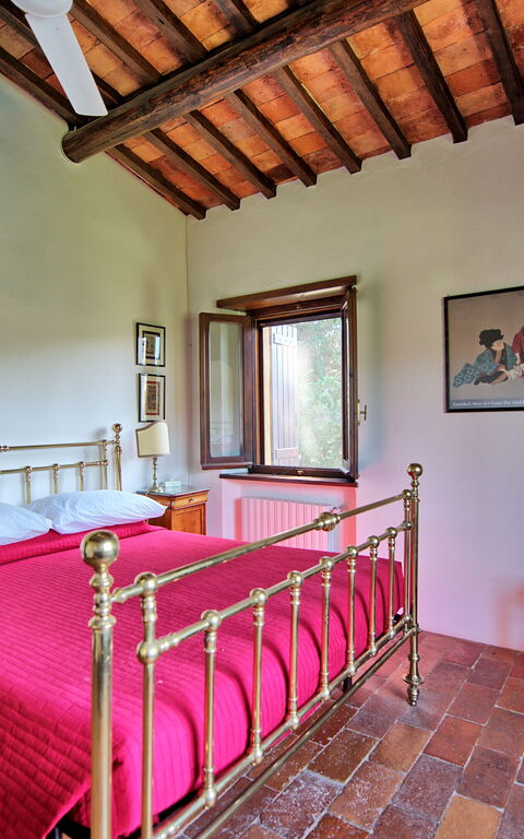 Casale Argentario: slaapkamer