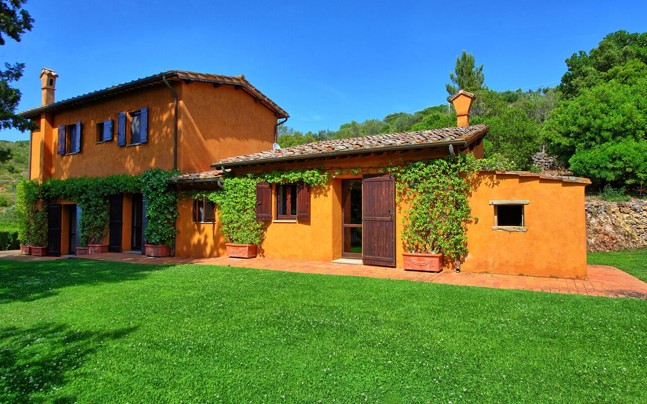 Casale Argentario: Buitenshuis, Tuin